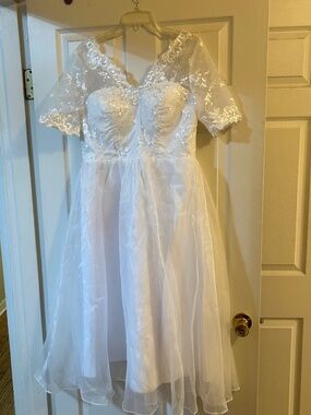 White dress